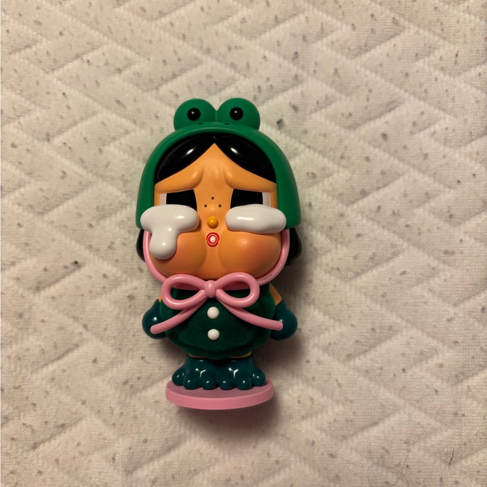 Green and Pink Figurine